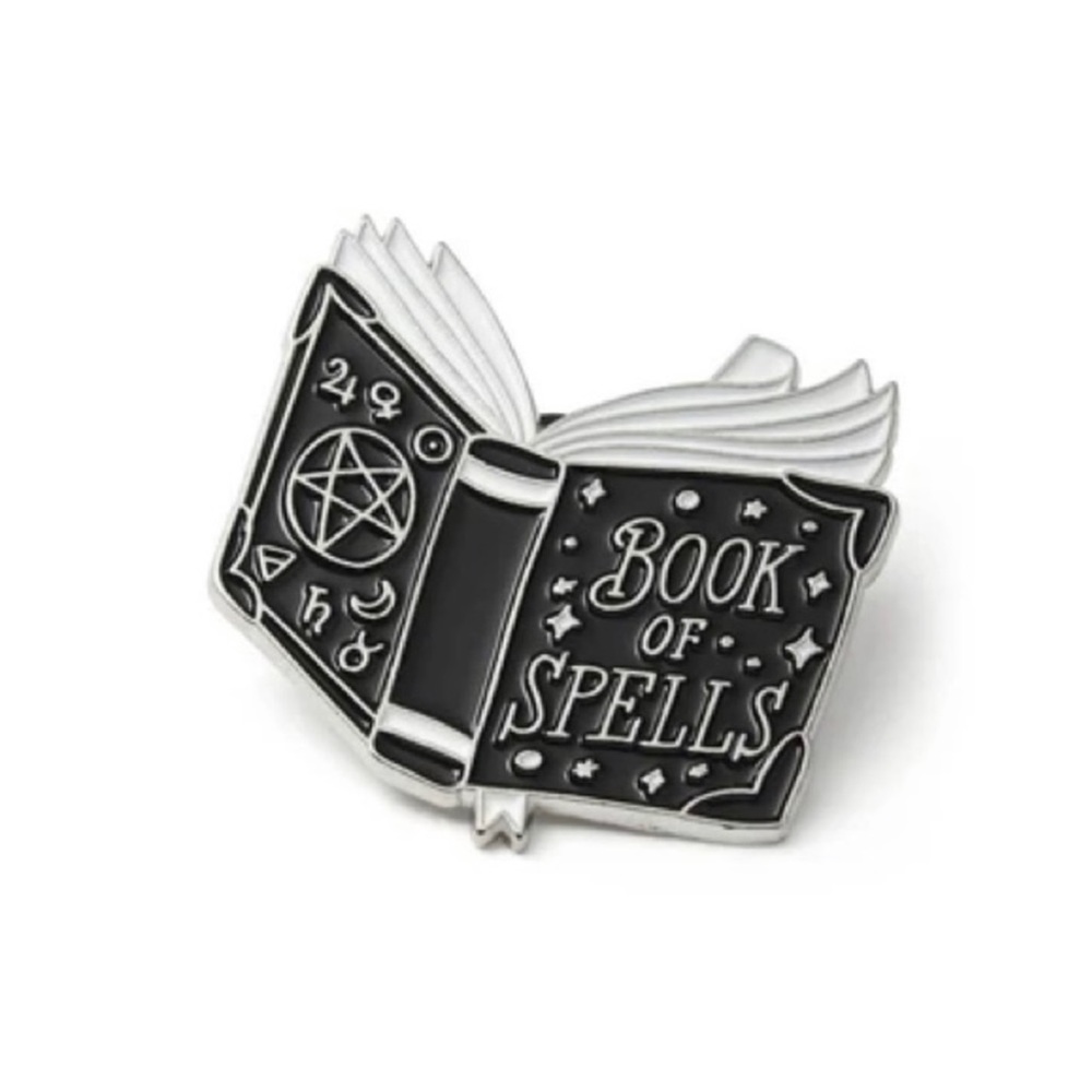 Killstar Book of Spells enamel pin